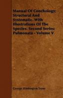 Manual of Conchology; Structural and Systematic. Tryon,.#*=