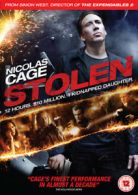 Stolen DVD (2013) Nicolas Cage, West (DIR) cert 12