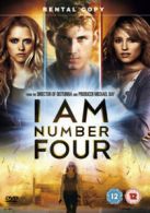 I Am Number Four DVD (2011) Alex Pettyfer, Caruso (DIR) cert 12