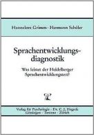 Sprachentwicklungsdiagnostik. Was leistet der Heidelberg... | Book
