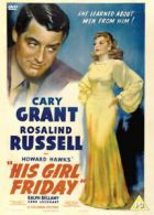 His Girl Friday DVD (2015) Cary Grant, Hawks (DIR) cert PG