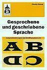 Gesprochene und geschriebene Sprache. Aussprachestörunge... | Book