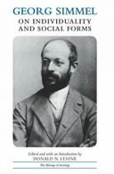 Georg Simmel on Individuality and Social Forms . Levine, Simmel<|