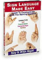 Sign Language Made Easy: Lessons 37-40 DVD (2010) Larry Solow cert E