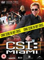 CSI Miami: Season 3 - Part 1 DVD (2006) David Caruso cert 15 3 discs