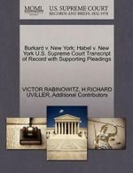 Burkard v. New York; Habel v. New York U.S. Sup. RABINOWITZ, VICTOR.#