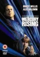 Mercury Rising DVD (2008) Bruce Willis, Becker (DIR) cert 15