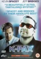 K-Pax DVD (2002) Mary Mara, Softley (DIR) cert 12