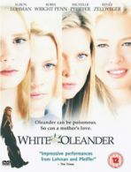 White Oleander DVD (2004) Michelle Pfeiffer, Kosminsky (DIR) cert 12