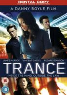 Trance DVD (2013) James McAvoy, Boyle (DIR) cert 15