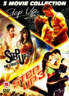 Step Up 1-3 DVD (2013) Channing Tatum, Fletcher (DIR) cert 12 3 discs