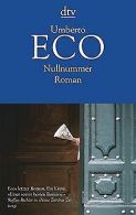 Nullnummer: Roman | Eco, Umberto | Book