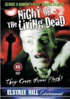 Night of the Living Dead DVD (2003) Judith O'Dea, Romero (DIR) cert 18