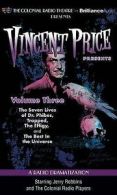 Robbins, Jerry : Vincent Price Presents: Volume 3: Four R CD