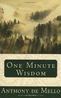 One Minute Wisdom, Mello, Anthony De, ISBN 9780385242905
