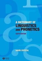 Dictionary of Linguistics and Phonetics (Language Librar... | Book