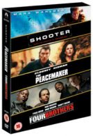Shooter/The Peacemaker/Four Brothers DVD (2008) Mark Wahlberg, Fuqua (DIR) cert