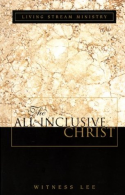 All Inclusive Christ, Lee, Witness, ISBN 0870830201