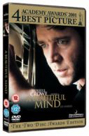 A Beautiful Mind DVD (2006) Russell Crowe, Howard (DIR) cert 12 2 discs
