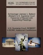Schlesinger (James) v. Ballard (Robert) U.S. Su, Court,,