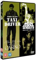 Taxi Driver/Casino/Mean Streets DVD (2008) Robert De Niro, Scorsese (DIR) cert