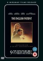 The English Patient DVD (2005) Ralph Fiennes, Minghella (DIR) cert 15 2 discs