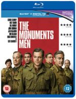 The Monuments Men Blu-Ray (2014) Matt Damon, Clooney (DIR) cert 12