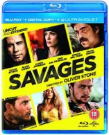 Savages Blu-Ray (2013) Taylor Kitsch, Stone (DIR) cert 18