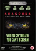 Anaconda DVD (2002) Jennifer Lopez, Llosa (DIR) cert 15