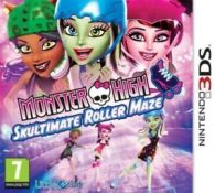 Monster High: Skultimate Roller Maze (3DS) PEGI 7+ Racing