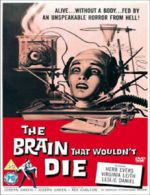 The Brain That Wouldn't Die DVD (2010) Jason Evers, Green (DIR) cert PG