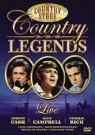 Country Legends: Johnny Cash, Glen Campbell and Charlie Rich DVD (2007) cert E