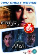 Don't Say a Word/High Crimes DVD (2007) Michael Douglas, Fleder (DIR) cert 15 2