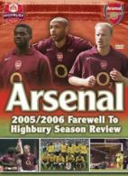 Arsenal FC: End of Season Review 2005/2006 DVD (2006) Arsenal FC cert E