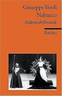 Nabucco | Giuseppe Verdi | Book