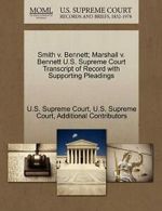 Smith v. Bennett; Marshall v. Bennett U.S. Supr. Court.#*=