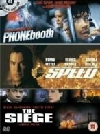 Phone Booth/Speed/The Siege DVD (2004) Colin Farrell, Schumacher (DIR) cert 15