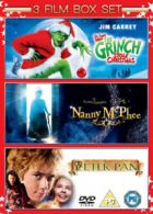 Nanny McPhee/The Grinch/Peter Pan DVD (2009) Jeremy Sumpter, Jones (DIR) cert