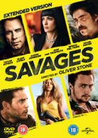 Savages: Extended Version DVD (2014) Taylor Kitsch, Stone (DIR) cert 18