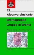 Alpenvereinskarte Brentagruppe 1 : 25 000: Topograp... | Book