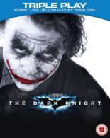 The Dark Knight Blu-ray (2012) Christian Bale, Nolan (DIR) cert 12 3 discs