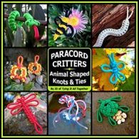 Paracord Critters: Animal Shaped Knots and Ties. Lenzen 9780985557898 New<|