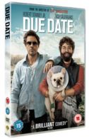 Due Date DVD (2011) Zach Galifianakis, Phillips (DIR) cert 15
