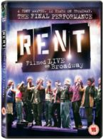 Rent: The Final Performance - Filmed Live On Broadway DVD (2009) Michael John