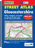 Philip's/OS street atlas: Gloucestershire by Great Britain (Paperback)
