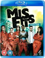 Misfits: Series 4 Blu-Ray (2012) Joe Gilgun cert 18 3 discs