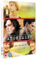 Atonement/Pride and Prejudice/Sense and Sensibility DVD (2008) Keira Knightley,