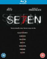 Seven Blu-Ray (2010) Brad Pitt, Fincher (DIR) cert 18