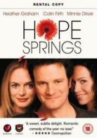 Hope Springs DVD (2003) Colin Firth, Herman (DIR) cert 12