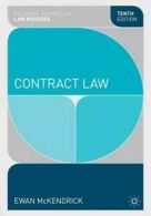 Palgrave Macmillan law masters: Contract law by Ewan McKendrick (Paperback)